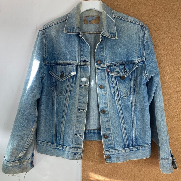 Vintage Levis Jean Jacket Mens M Womens L